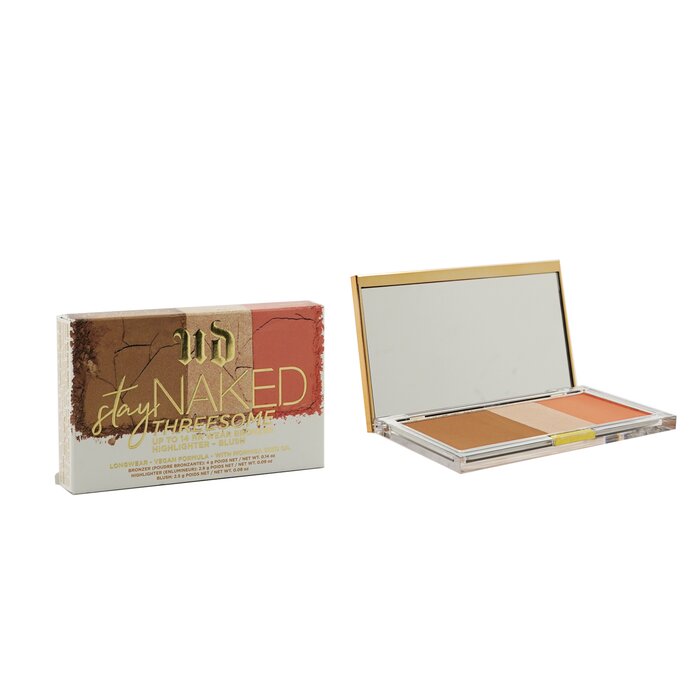 Urban Decay Stay Naked Threesome (1x Bronzer, 1x Highlighter, 1x Blush) 9.3g/0.31ozProduct Thumbnail