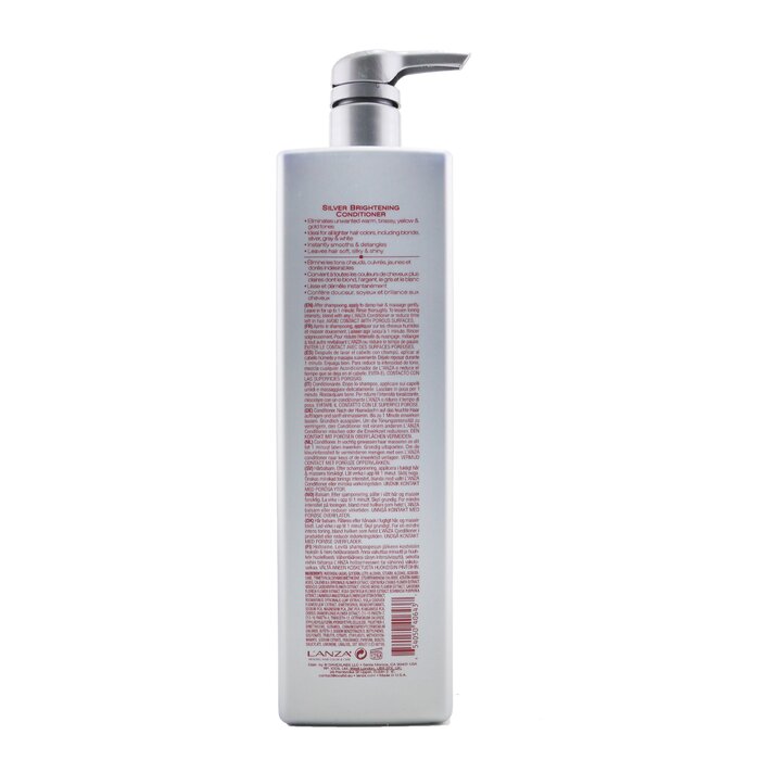 Lanza  蘭莎 修復COLORCARE 銀色增白護髮素 1000ml/33.8ozProduct Thumbnail