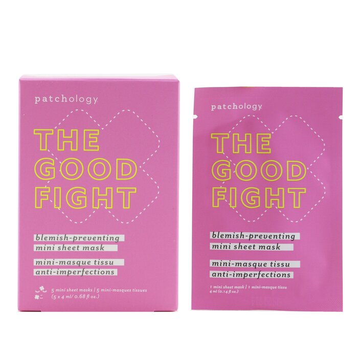 Patchology Good Fight Blemish - Preventing Mini Sheet Mask -naamio 5x4ml/0.68ozProduct Thumbnail