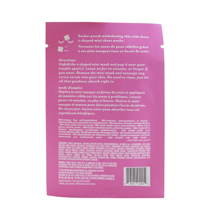 Patchology Good Fight Blemish - Preventing Mini Sheet Mask -naamio 5x4ml/0.68ozProduct Thumbnail
