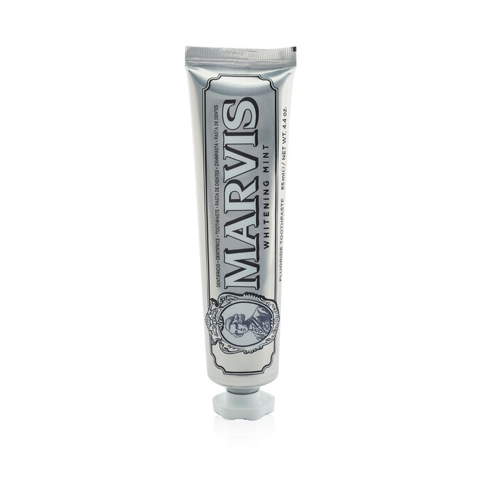 Marvis Whitening Mint Toothpaste משחת שיניים (קופסה מעט פגומה) 85ml/4.2ozProduct Thumbnail
