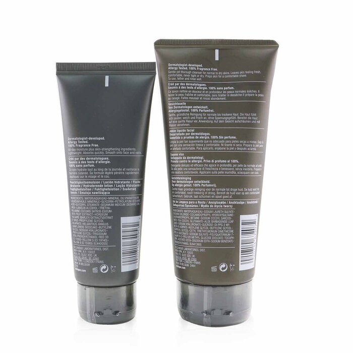 Clinique Men Cleanser + Hydrate 2-Pieces Set: Face Wash 200ml + Moisturizing Lotion 100ml סט קלינסר וקרם לחות 2pcsProduct Thumbnail