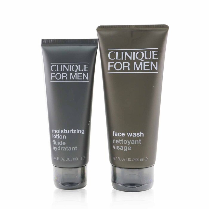 クリニーク Clinique Men Cleanser + Hydrate 2-Pieces Set: Face Wash 200ml + Moisturizing Lotion 100ml 2pcsProduct Thumbnail