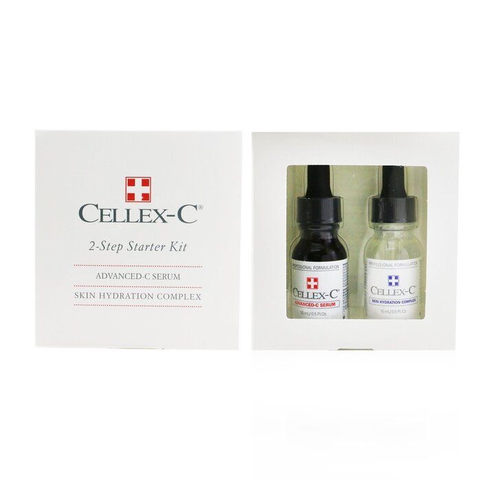 Cellex-C Advanced-C Serum 2 Step Starter Kit: Advanced-C Serum + Skin Hydration Complex (Exp. Date: 12/2021) 2x15ml/0.5ozProduct Thumbnail