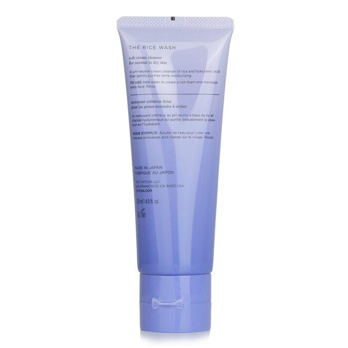 Tatcha The Rice Wash - Soft Cream Cleanser (For Normal To Dry Skin) 120ml/4ozProduct Thumbnail