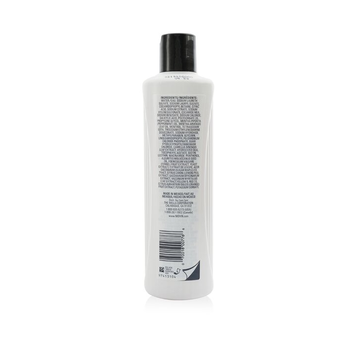 Nioxin System 6 Cleanser For Chemically Treated, Progressed Thinning Hair קלינסר עבור שיער מעובד, נשירה מתקדמת 300ml/10.1ozProduct Thumbnail
