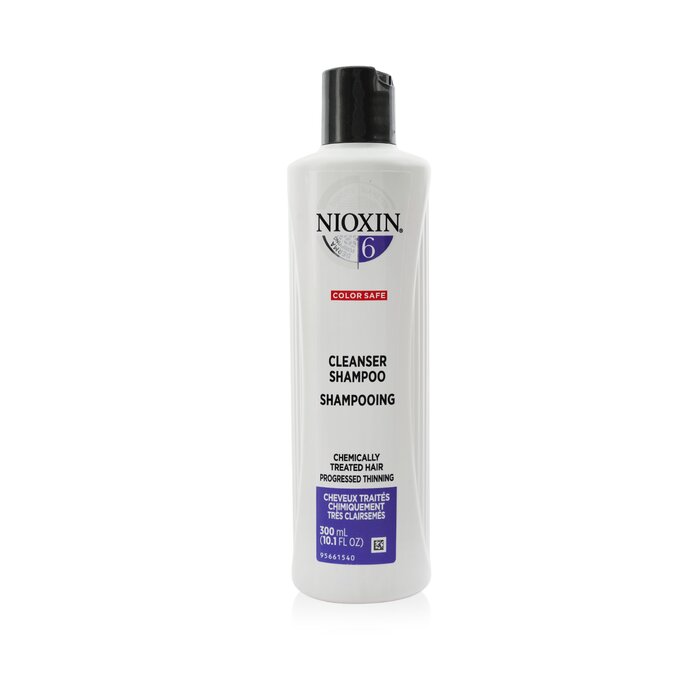 Nioxin System 6 Cleanser For Chemically Treated, Progressed Thinning Hair 300ml/10.1ozProduct Thumbnail