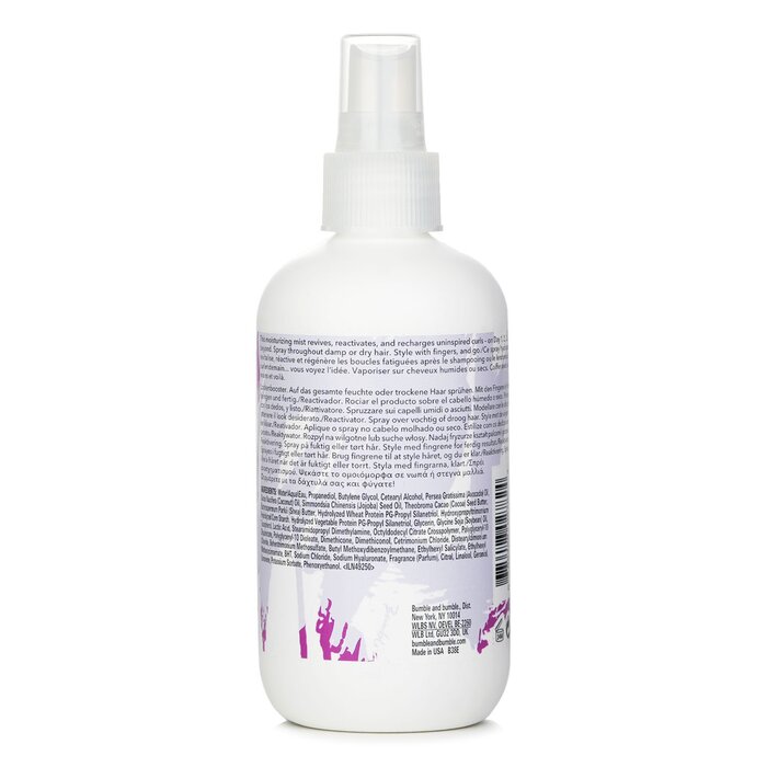 Bumble and Bumble Bb. Curl Reactivator (For Revived, Re-Energized, Re-Moisturized Curls) 250ml/8.5ozProduct Thumbnail