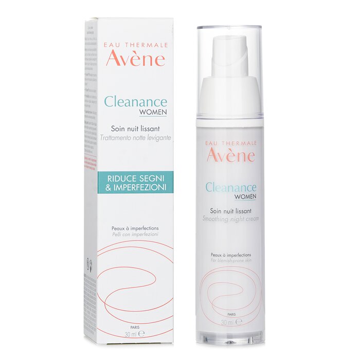 Avene Cleanance WOMEN Smoothing Night Cream - For Blemish-Prone Skin 30ml/1ozProduct Thumbnail