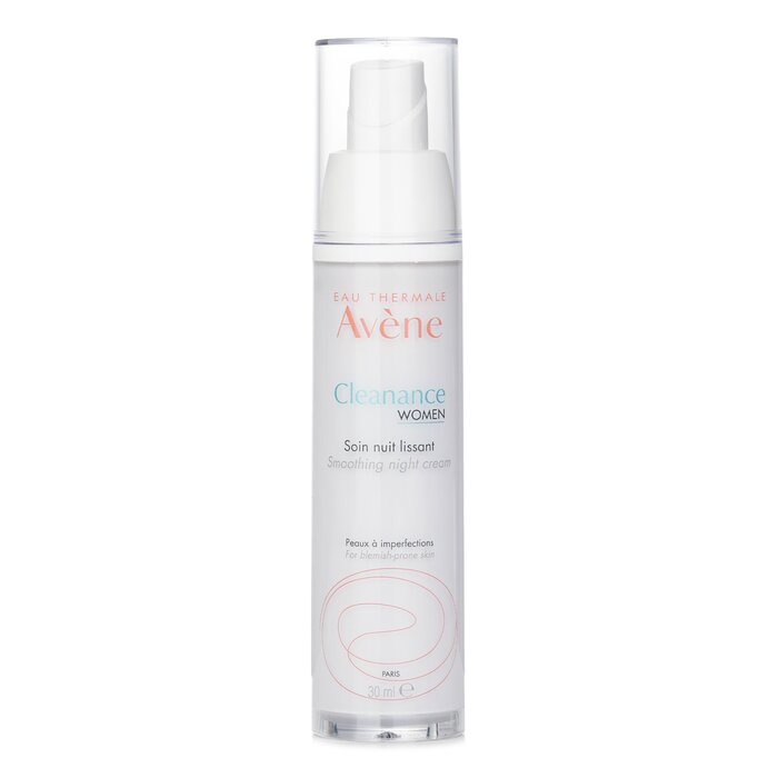 Avene Cleanance WOMEN Smoothing Night Cream - Για Επιδερμίδες με τάση για ατέλειες 30ml/1ozProduct Thumbnail