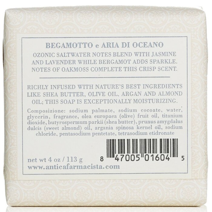 Antica Farmacista صابون مكعب - Bergamot & Ocean Aria 113g/4ozProduct Thumbnail