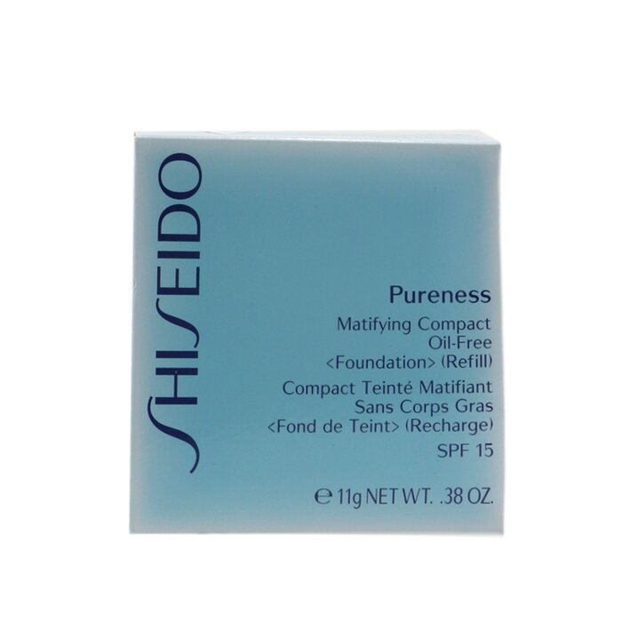 Shiseido زيت مضغوط مطفئ للمعان Pureness SPF 15 (عبوة احتياطية) 11g/0.38ozProduct Thumbnail