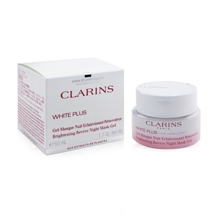 Clarins White Plus Pure Translucency Brightening Revive Night Mask-Gel 50ml/1.7ozProduct Thumbnail