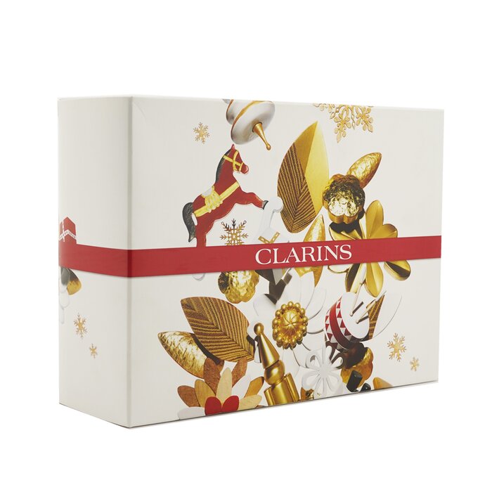 Clarins V Shaping Facial Lift Collection: V Shaping Facial Lift 50ml+ Eye Lift Serum 7ml+ V-Facial Intensive Wrap 15ml+ Pouch 3pcs+1pouchProduct Thumbnail