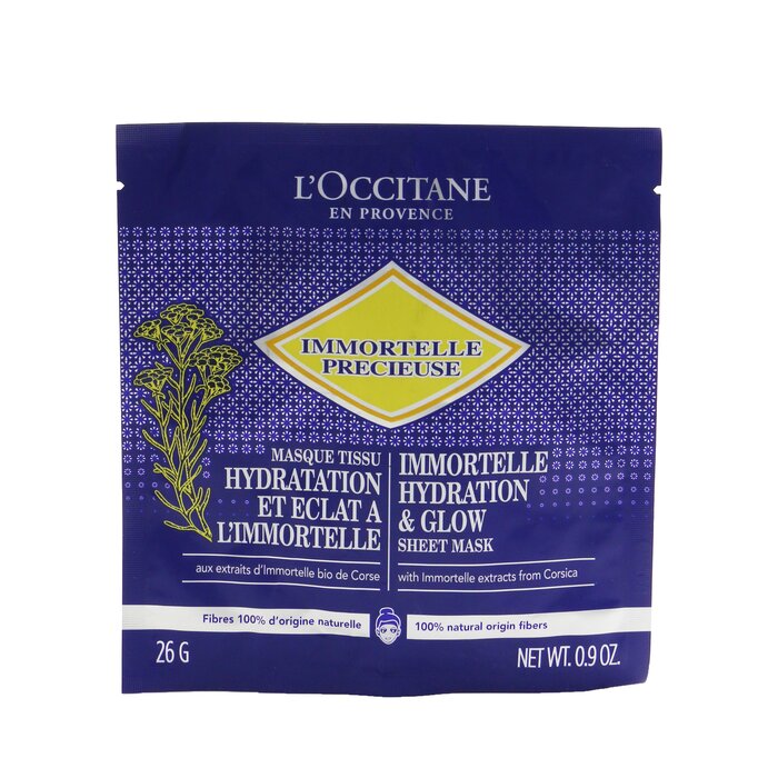 L'Occitane Immortelle Hydration & Glow Sheet Mask 26g/0.9ozProduct Thumbnail