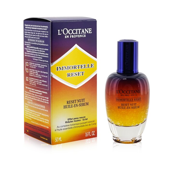 L'Occitane Immortelle Reset Overnight Reset Oil-In-Serum סרום 50ml/1.7ozProduct Thumbnail
