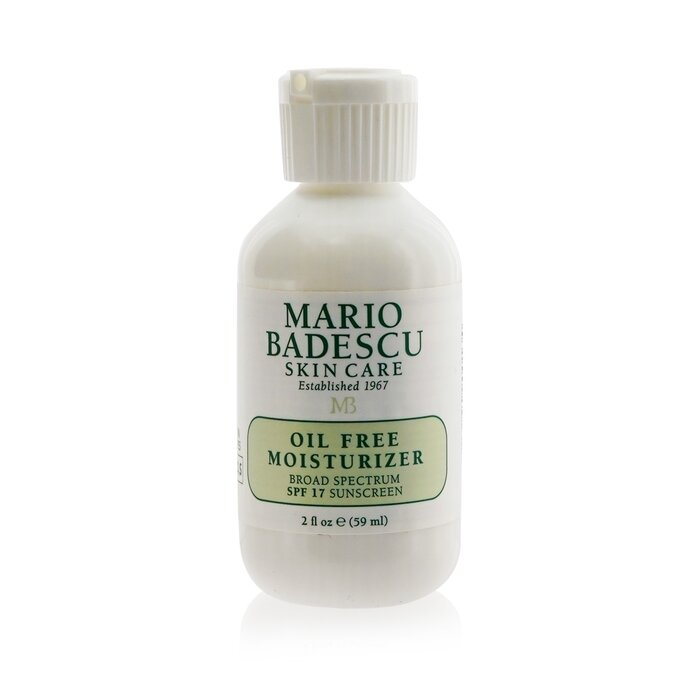 Mario Badescu Oil Free Moisturizer SPF 17 - For Combination/ Oily/ Sensitive Skin Types קרם לחות עבור עור מעורב/שמן/ רגיש (תאריך תפוגה 11/2021) 59ml/2ozProduct Thumbnail