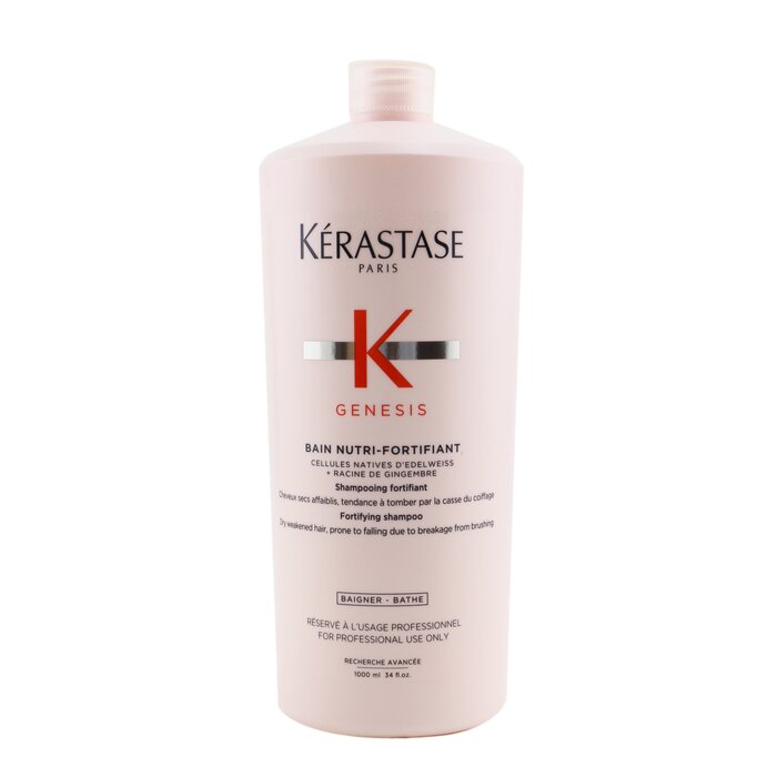 Kerastase Genesis Bain Nutri-Fortifiant Fortifying Shampoo (Dry Weakened Hair, Prone To Falling Due To Breakage From Brushing) 1000ml/34ozProduct Thumbnail