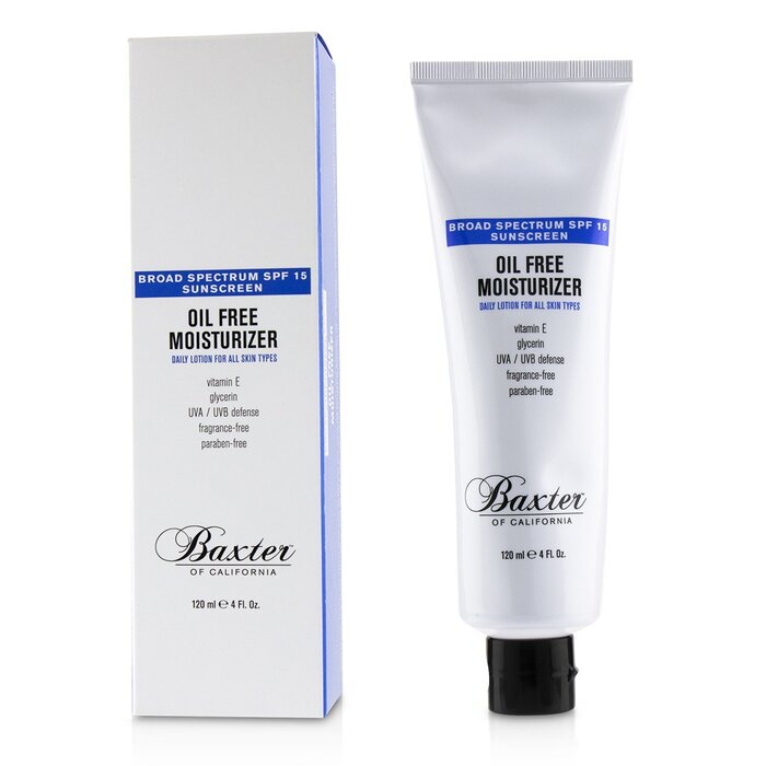 Baxter Of California Oil Free Moisturizer Broad Spectrum SPF 15 (Exp. Date: 10/2021) 120ml/4ozProduct Thumbnail