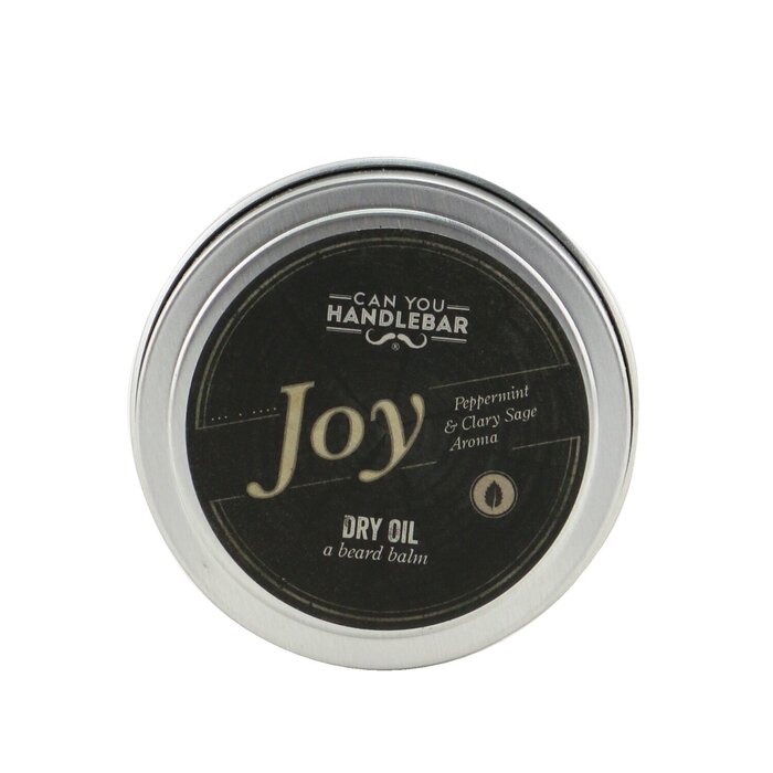 Can You Handlebar Dry Oil Beard Balm - Joy (Peppermint & Clary Sage Aroma) (Exp. Date: 10/2021) 60g/1.55ozProduct Thumbnail