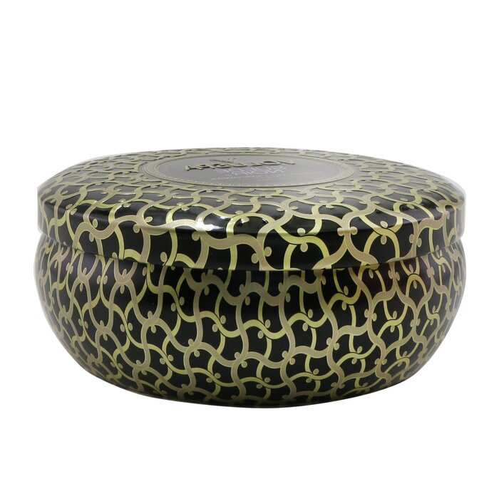 Voluspa 3 Wick Decorative Tin Candle - Suede Noir 340g/12ozProduct Thumbnail