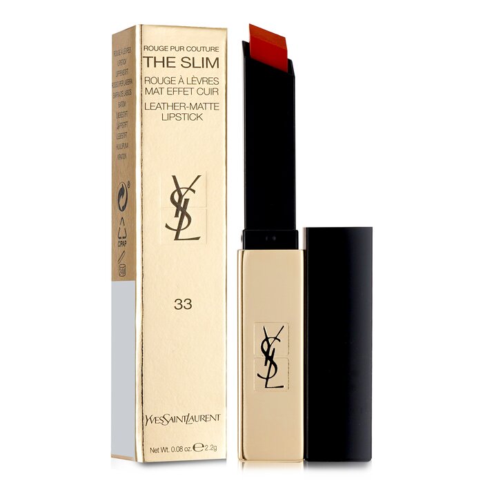 Yves Saint Laurent Rouge Pur Couture The Slim Leather Matte Lipstick שפתון מט 2.2g/0.08ozProduct Thumbnail