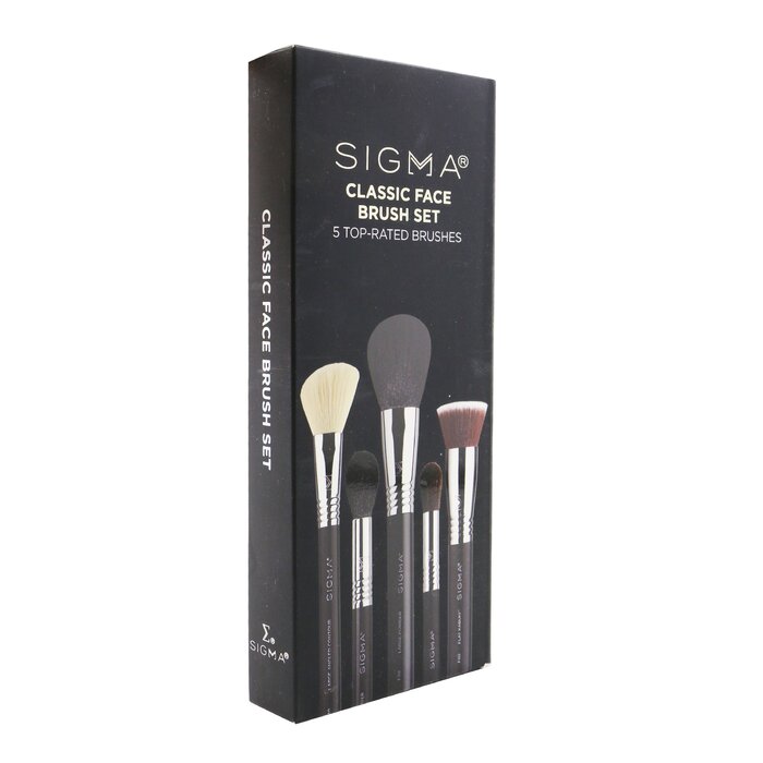 西格玛  Sigma Beauty Classic Face Brush Set (5x Brush) 5pcsProduct Thumbnail