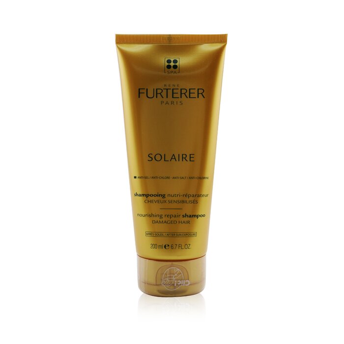Rene Furterer Solaire Nourishing Repair Shampoo with Jojoba Wax - After Sun שמפו (קופסה מעט פגומה) 200ml/6.76ozProduct Thumbnail
