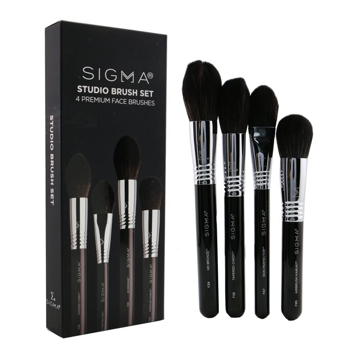 Sigma Beauty Studio Brush Set (4x Brush) 4pcsProduct Thumbnail
