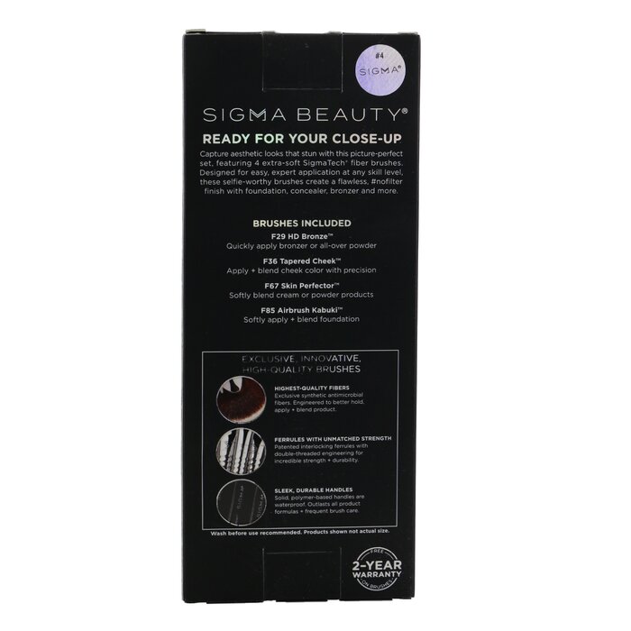 Sigma Beauty Set Studio Brocha (4x Brochas) 4pcsProduct Thumbnail