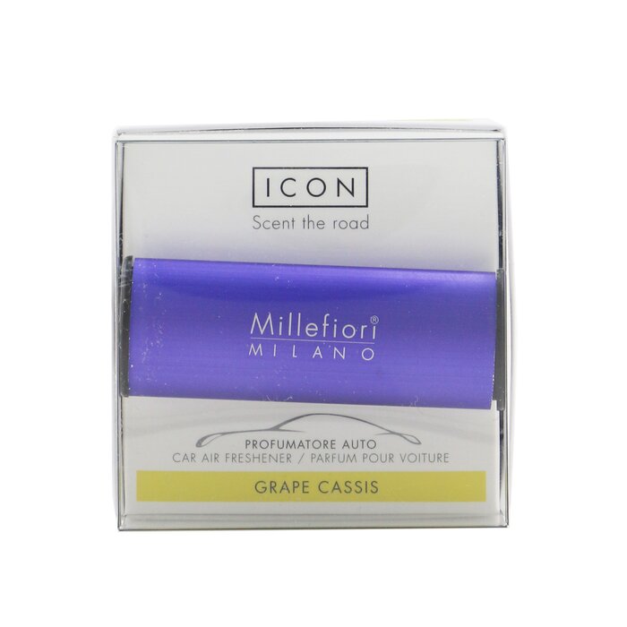 Millefiori Icon Classic Car Air Freshener - Grape Cassis 1pcProduct Thumbnail