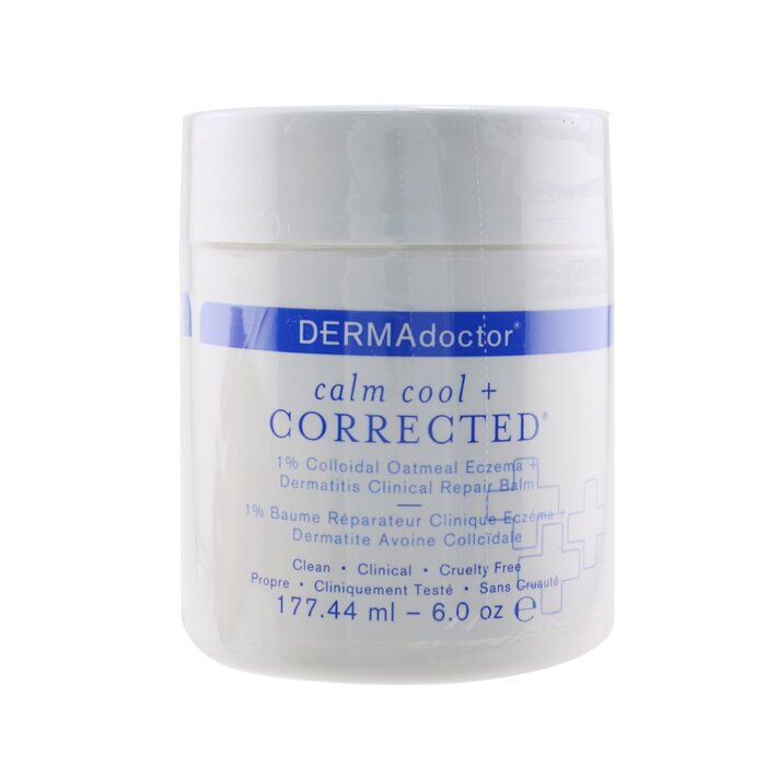 DERMAdoctor Calm Cool + Corrected 1% Colloidal Oatmeal Eczema + Dermatitis Clinical Repair Balm באלם לתיקון העור 177.44ml/6ozProduct Thumbnail