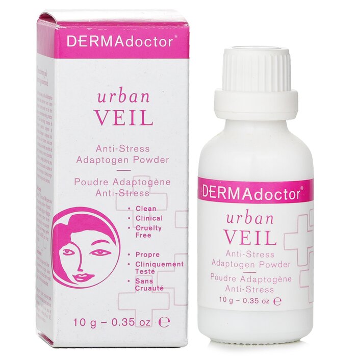 DERMAdoctor Urban Veil Anti-Stress Adaptogen Powder אבקה לטיפול בעור לחוץ ורגיש 10g/0.35ozProduct Thumbnail