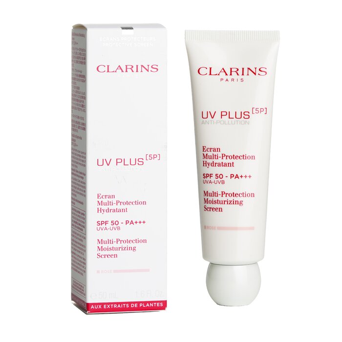 Clarins UV Plus [5P] Protector Solar Hidratante Multi-Protección Anti-Polución SPF 50 - Rose  50ml/1.6ozProduct Thumbnail