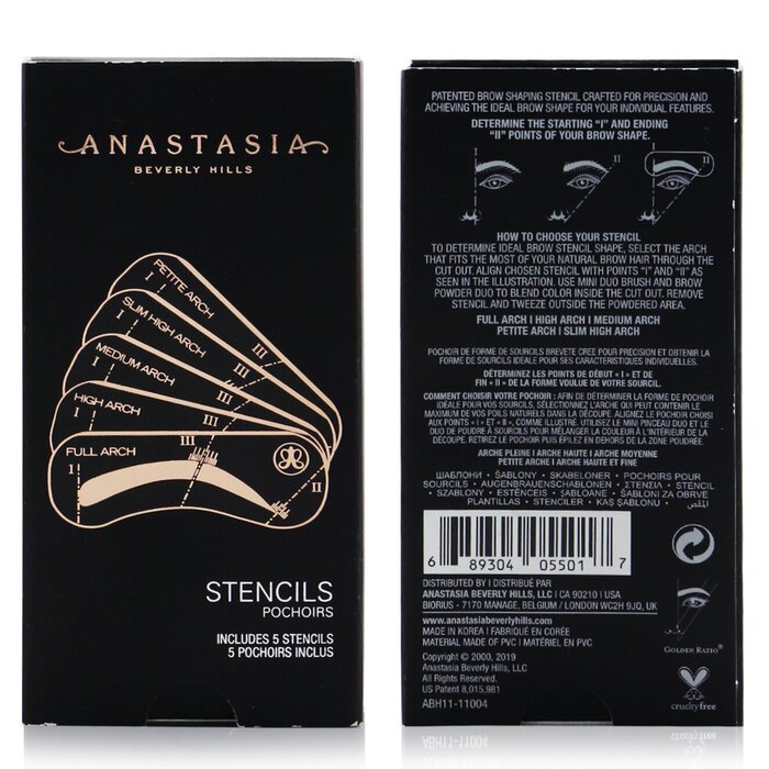 Anastasia Beverly Hills Eyebrow Stencils   Product Thumbnail