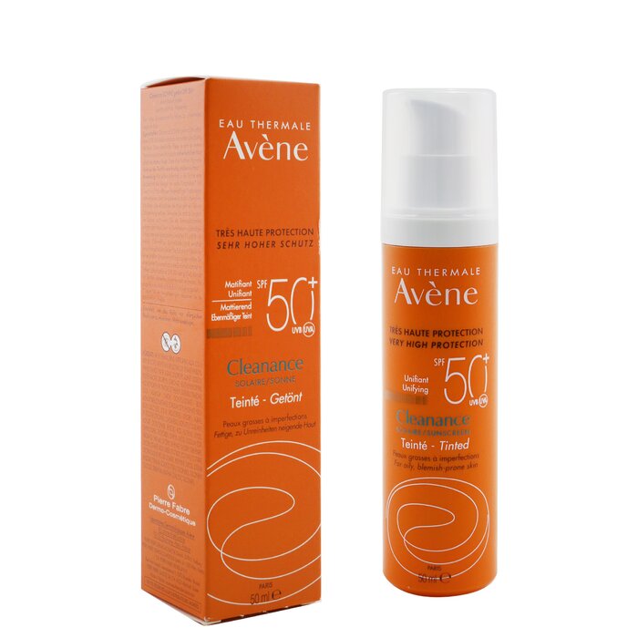 Avene Very High Protection Cleanance Unifying Tinted Sunscreen SPF 50 - For Oily, Blemish-Prone Skin 50ml/1.7ozProduct Thumbnail