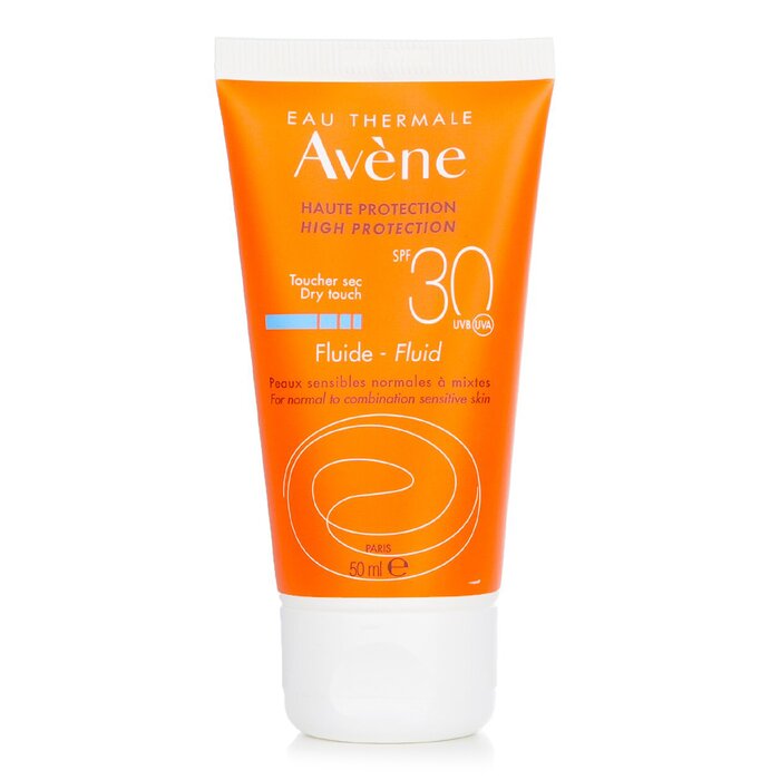 Avene High Protection Fluid SPF 30 - For Normal to Combination Sensitive Skin נוזל הגנה מהשמש עבור עור שמן עם נטיה לפצעונים 50ml/1.7ozProduct Thumbnail