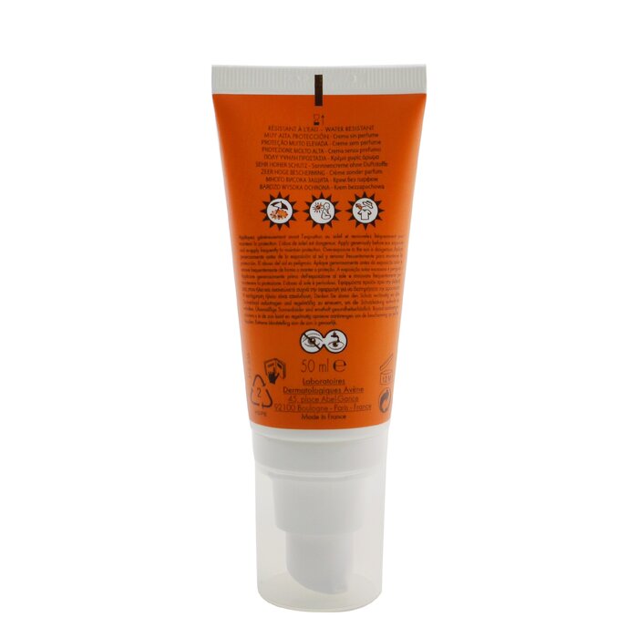 Avene Crema Confort de Protección Muy Alta SPF 50 - Para Piel Sensible Seca (Libre de Fragancias) 50ml/1.7ozProduct Thumbnail