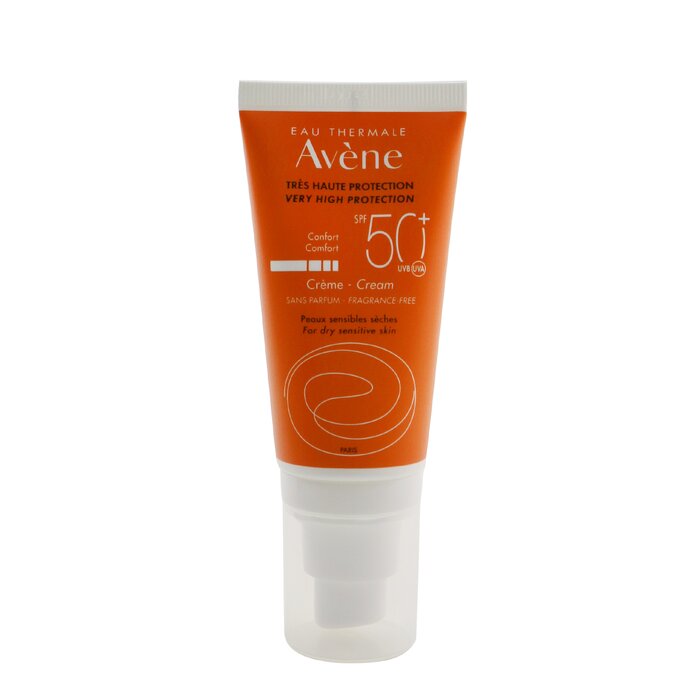 Avene Very High Protection Comfort Cream SPF 50 - For Dry Sensitive Skin (Fragrance Free) 50ml/1.7ozProduct Thumbnail
