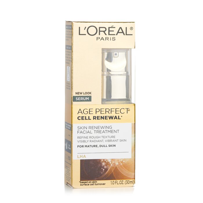 L'Oreal Age Perfect Cell Renewal Zabieg odnawiający skórę twarzy (z LHA) - dla skóry dojrzałej i matowej 30ml/1ozProduct Thumbnail