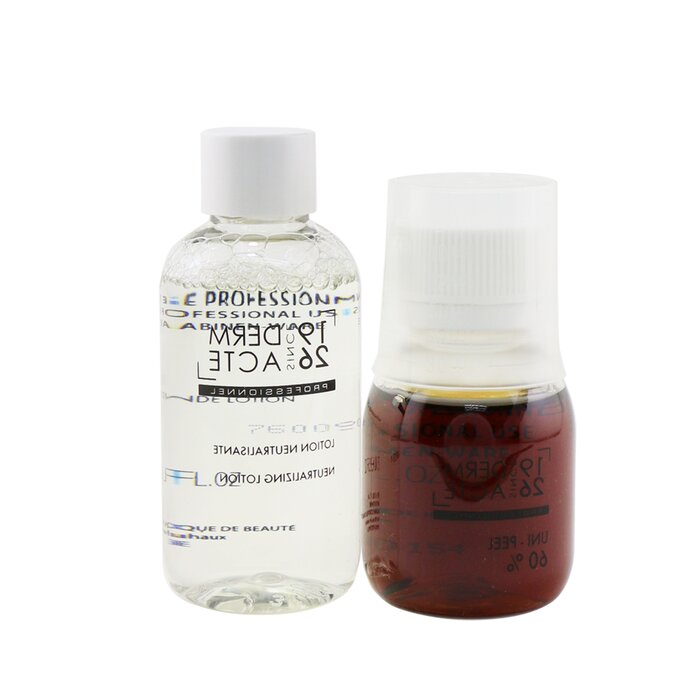 Academie Uni-Peel 60% Kit : 1x Uni-Peel 60% 50ml/1.7oz, 1x Neutralizing Lotion 75ml/2.5oz, 1x Measuring Cup (מוצר למכון יופי) ערכת פילינג 3pcsProduct Thumbnail