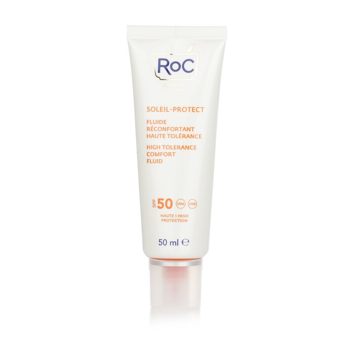 ROC Soleil-Protect High Tolerance Comfort Fluid SPF 50 UVA & UVB (Comforts Sensitive Skin) קרם לחות עם הגנה מהשמש - משכך עור רגחש 50ml/1.69ozProduct Thumbnail