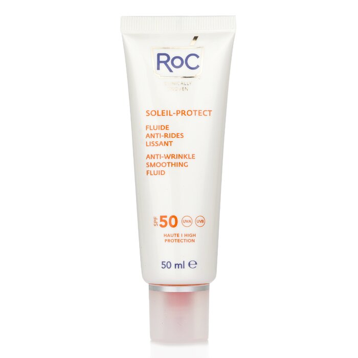 ROC Soleil-Protect Anti-Wrinkle Smoothing Fluid SPF 50 UVA & UVB (vähentää näkyvästi ryppyjä) 50ml/1.69ozProduct Thumbnail