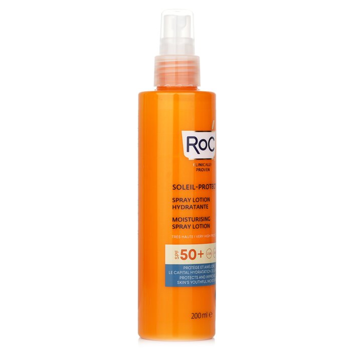 ROC Soleil-Protect Moisturizing Spray Lotion SPF 50+ UVA & UVB (vartalolle) 200ml/6.7ozProduct Thumbnail
