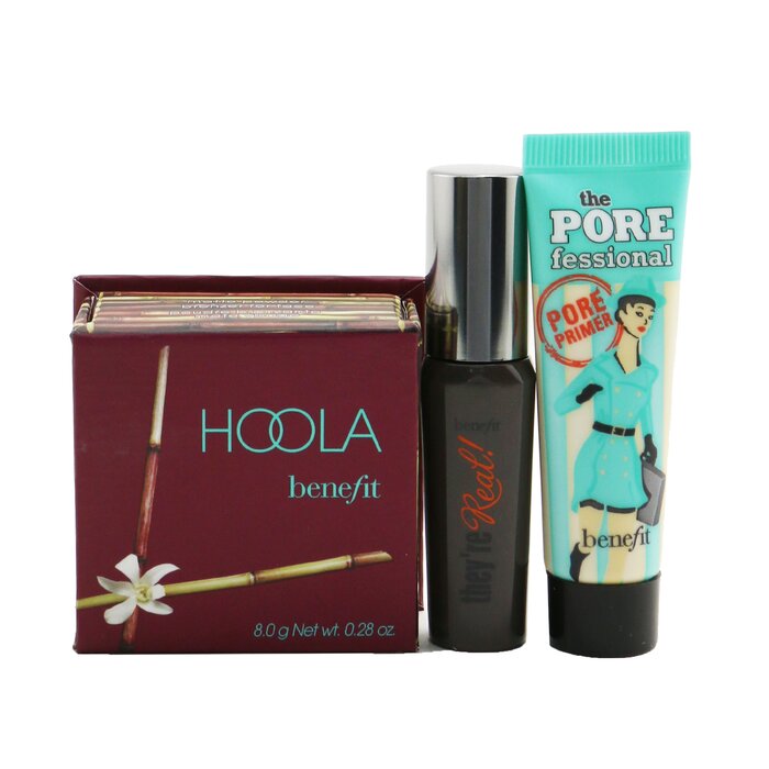 Benefit Party Hopper Set (Primer + Bronzer + Mascara) סט של פרימר + בונזר + מסקרה 3pcsProduct Thumbnail