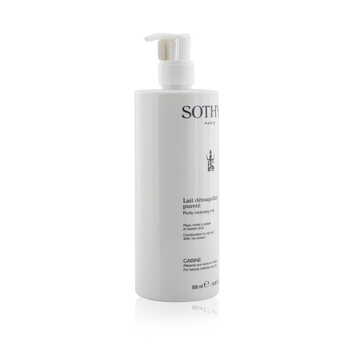 Sothys Purity Cleansing Milk - For Combination to Oily Skin , With Iris Extract (Salon Size) 500ml/16.9ozProduct Thumbnail