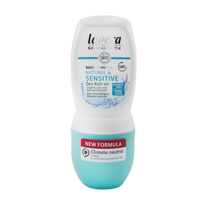 Lavera Basis Sensitiv Desodorante en Roll-On Natural & Sensible - Libre de Alcohol 50ml/1.7ozProduct Thumbnail