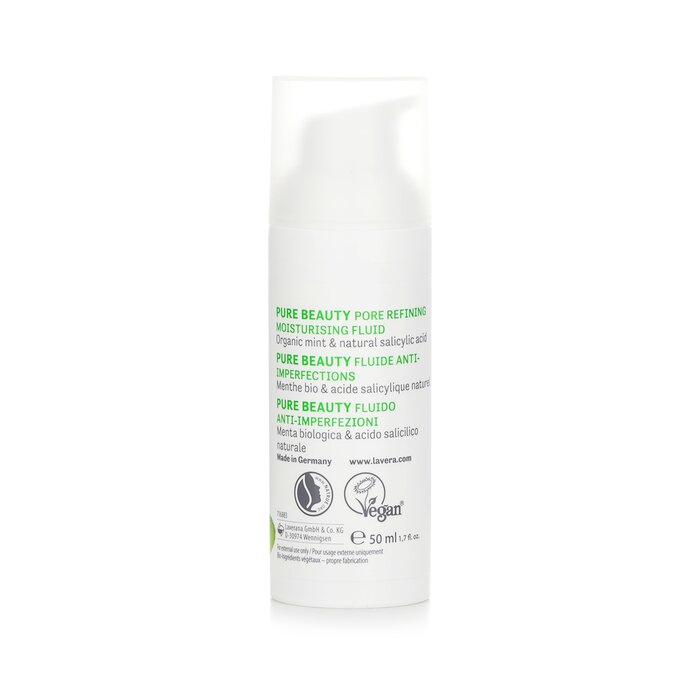 Lavera Pure Beauty Pore Refining Moisturising Fluid - For Blemished & Combination Skin 50ml/1.7ozProduct Thumbnail