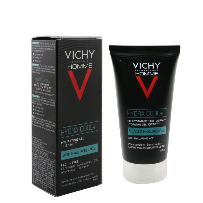 Vichy Homme Hydra Cool+ - Gel Hidratante &quot;Ice Shot&quot; Con Aceite Hialurónico (Para Rostro & Ojos) 50ml/1.69ozProduct Thumbnail