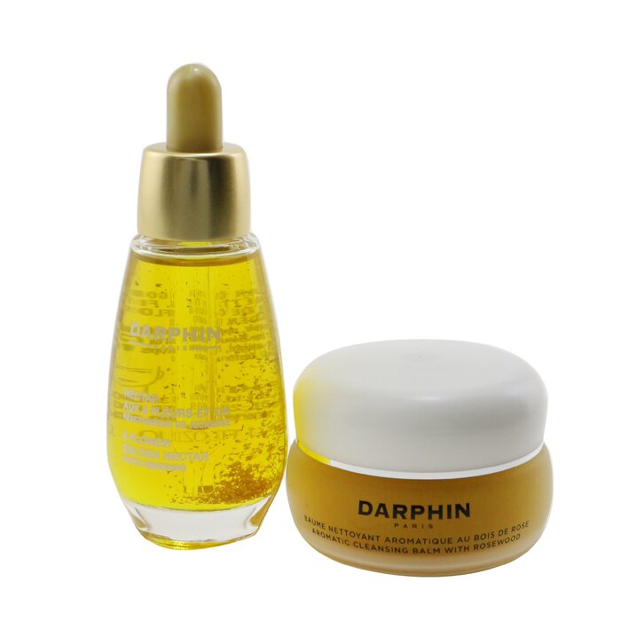 Darphin Essential Oil Elixirs Botanical Nourishing Secrets Набор: 8-Flower Golden Nectar 30мл + Ароматический Очищающий Бальзам 25мл 2pcsProduct Thumbnail